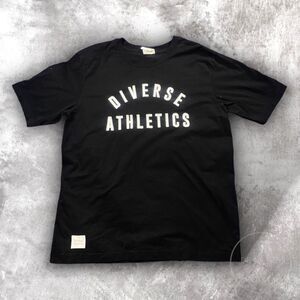 Diverse System Mens Athletics Crewneck Tee  XL Black Poland Outfitters